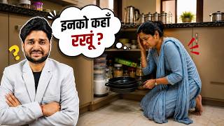 Modular Kitchen: Storage Problems & EASY Solutions!🙂✅