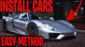 *2019 How To Install Car Mods In GTA V*EASY*-Addon Method