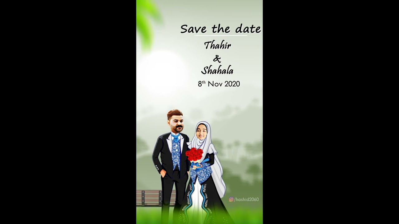 Save the date | Motion poster | Wedding invitation