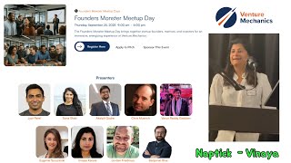 Download Lagu Founders Monster Meetup Day by Venture Mechanics - Vinaya Kansal at Naptick MP3