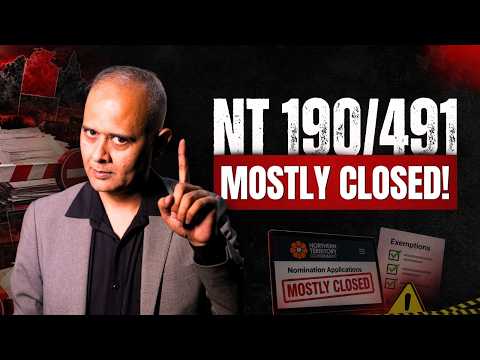 NT 190 & 491 Mostly CLOSED for 2026–27 || Who Can Still Apply?