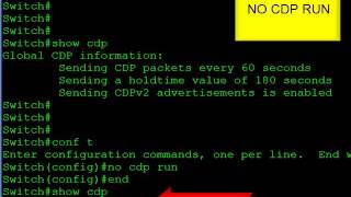 27. Cisco Discovery Protocol CDP