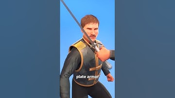 Evolution of medieval armor protection🛡️ 3D animation #shorts