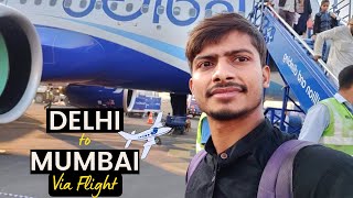 Delhi to Mumbai Flight Journey with Indigo | Complete Guide | Shreyash Tripathi