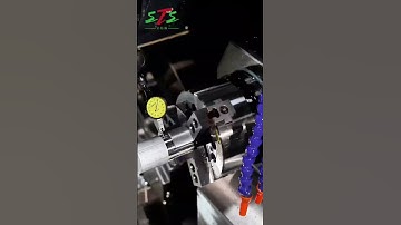 How precise is the spindle alignment in our DS series dual spindle machines.#cnc #cnclathe