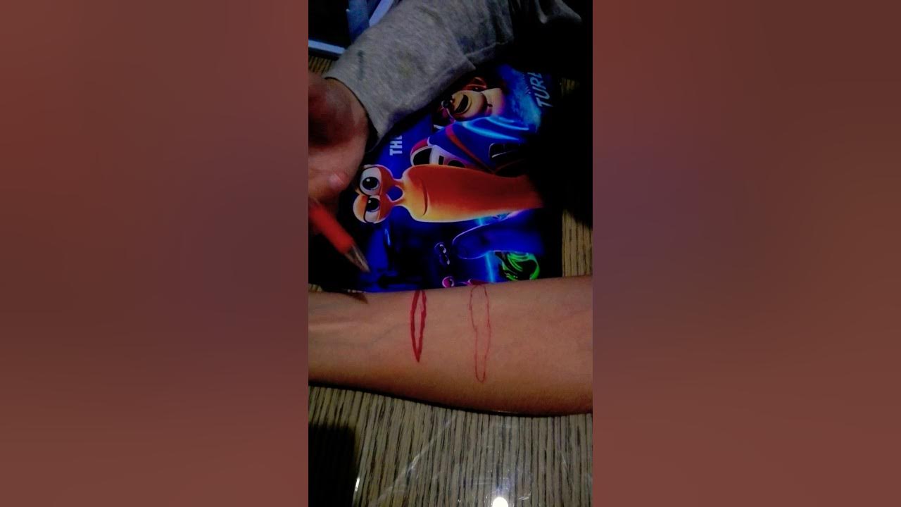 Fake cut tutorial using only glue and pen YouTube