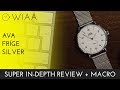 Ava Fríge Silver Watch Review