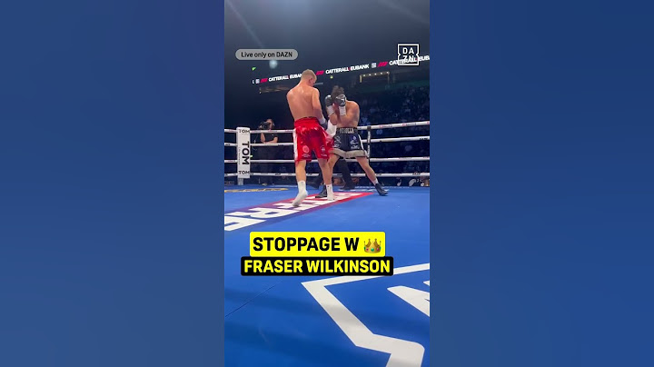 FRASER GETS THE STOPPAGE AND THE WIN 👑 #CatterallEubank | Live NOW on DAZN