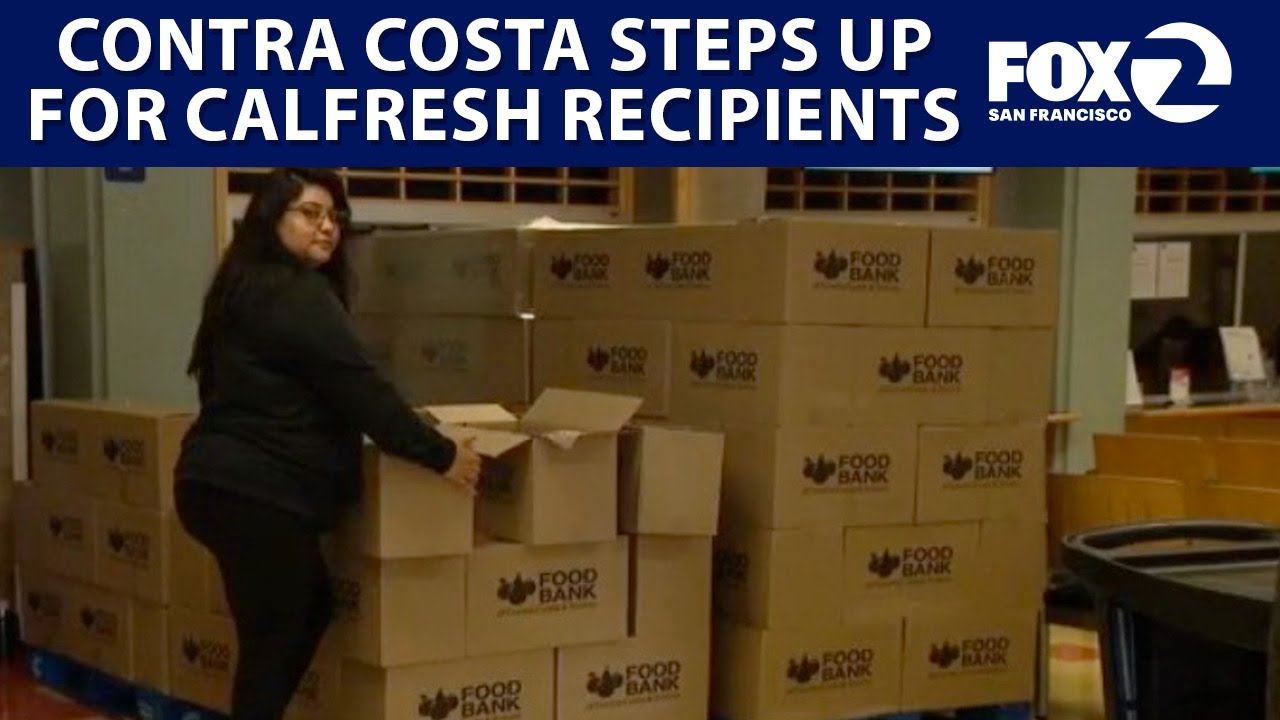 Contra Costa County plans for SNAP funding gap - YouTube