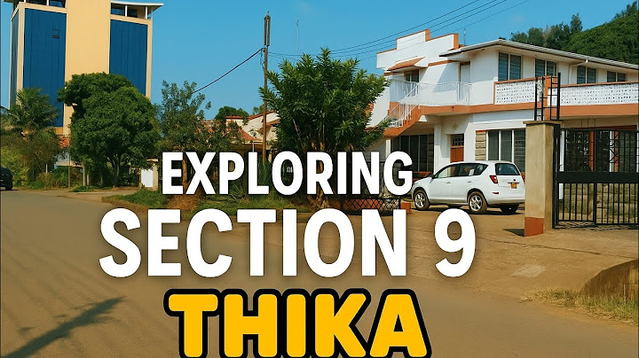 Part 2 of exploring most Elegant and Richest estate in Thika