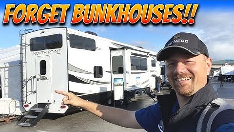 IDEAL Family Full Timer with True 2 Bed & Bath!! 2023 North Point 390CKDS