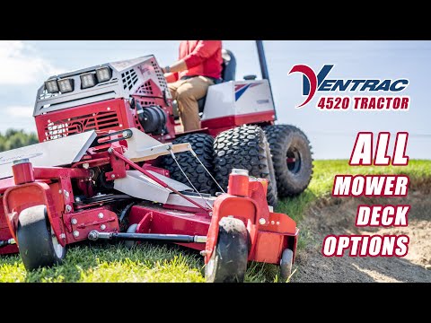 Ventrac 4520 Mower Deck Options | Every Possible Way To Mow Grass - YouTube