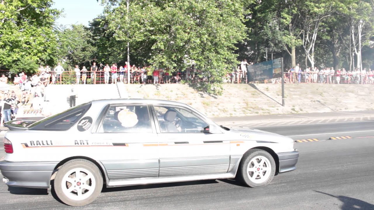 Zoltrix Galant FWD turbo vs Spindler Joci Audi turbo quattro, 1/8 Drag döntő, Rakpart