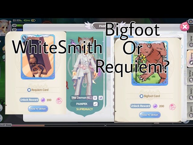 Whitesmith Card Bigfoot Or Requiem? Kita Test Disini ! Ragnarok X