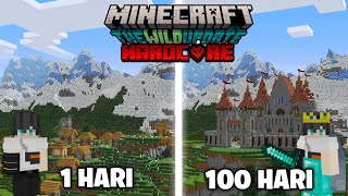 100 Hari di Minecraft Hardcore 1.19 Pocket Edition The Wild Update!!! 🔥