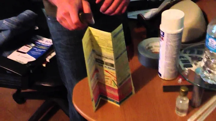 Kellam Tracker phone book paper Z cut test