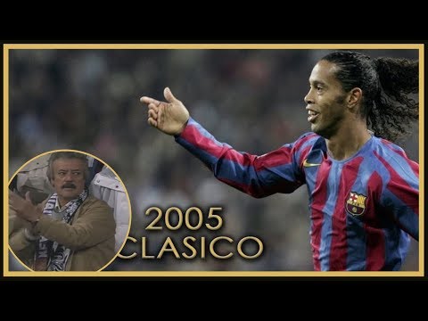 Ronaldinho vs Real Madrid 2005 - Standing Ovation Story