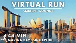 Marina Bay, Singapore - Virtual Running Video For Treadmill #virtualrunningtv #virtualrun by Virtual Running TV 3,577 views 3 months ago 46 minutes
