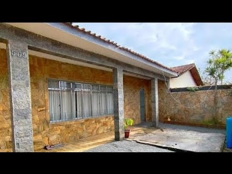 🏖️ LADO PRAIA A 400M DO MAR E A 2 MINUTOS do CENTRO DE ITANHAÉM. Casa a venda | REF 618P/*R$ 460 MIL