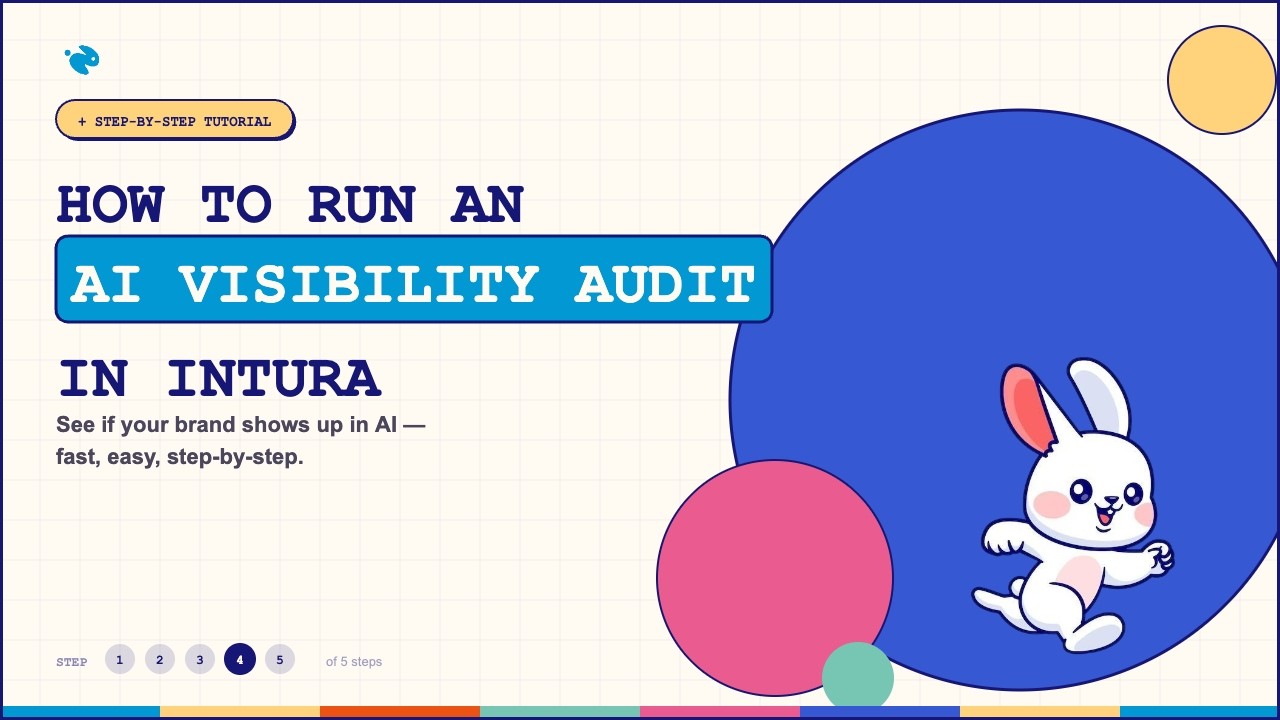 Cara Menjalankan Audit AI Visibility di Intura