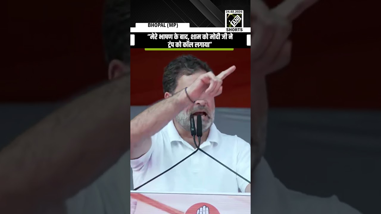 Rahul Gandhi alleges his Lok Sabha speech prompted PM Modi to call Prez Trump to finalise deal