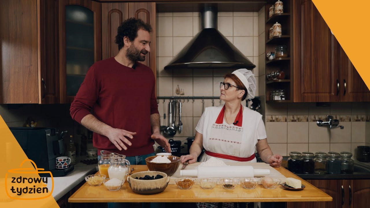 Pierogi z suszoną śliwką - Zdrowy Tydzień z Mikołajem Reyem