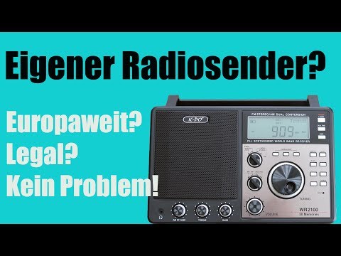 Video: Wie Bekomme Ich Eine Radiosendergenehmigung?