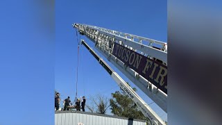 Man has been hospitalized after being electrocuted