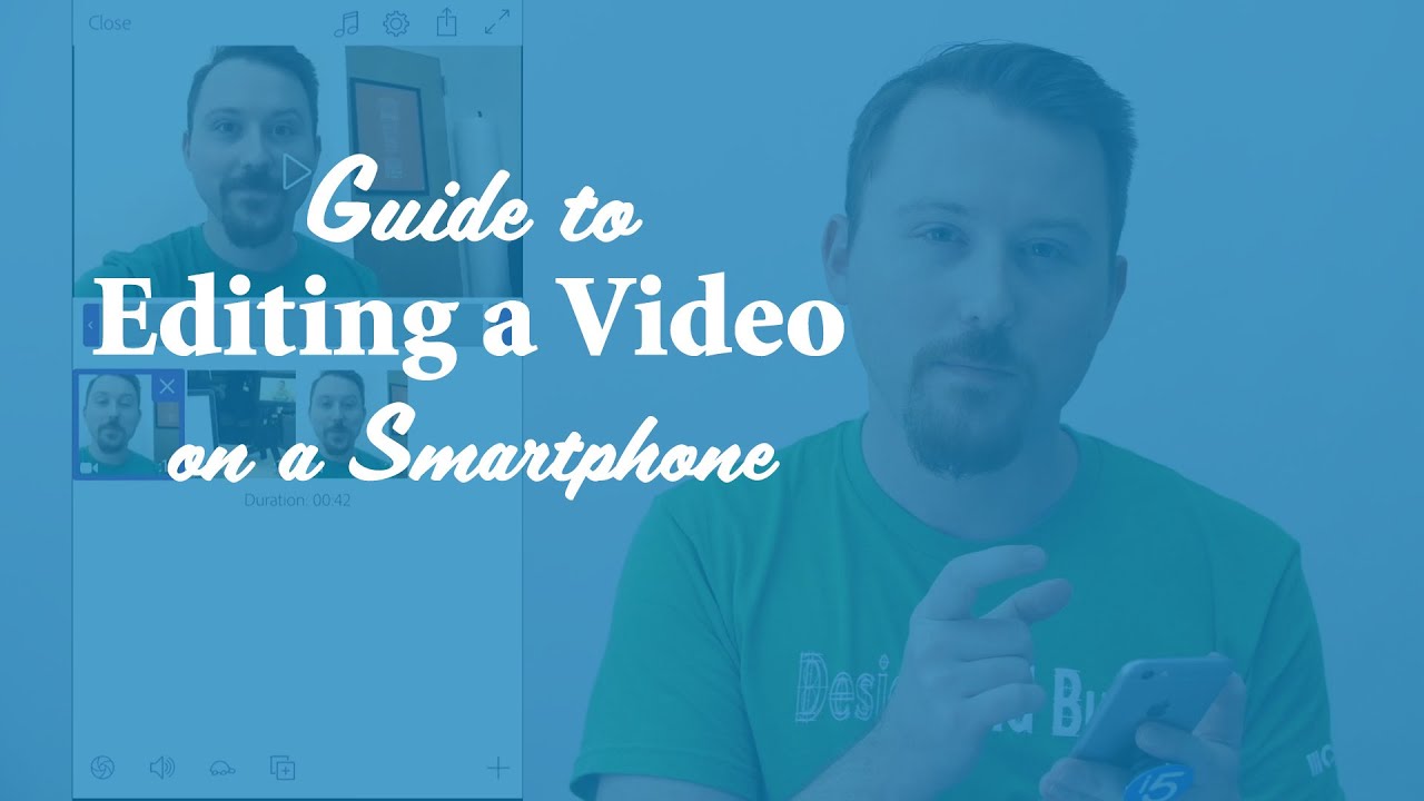 How to edit a video on your phone.