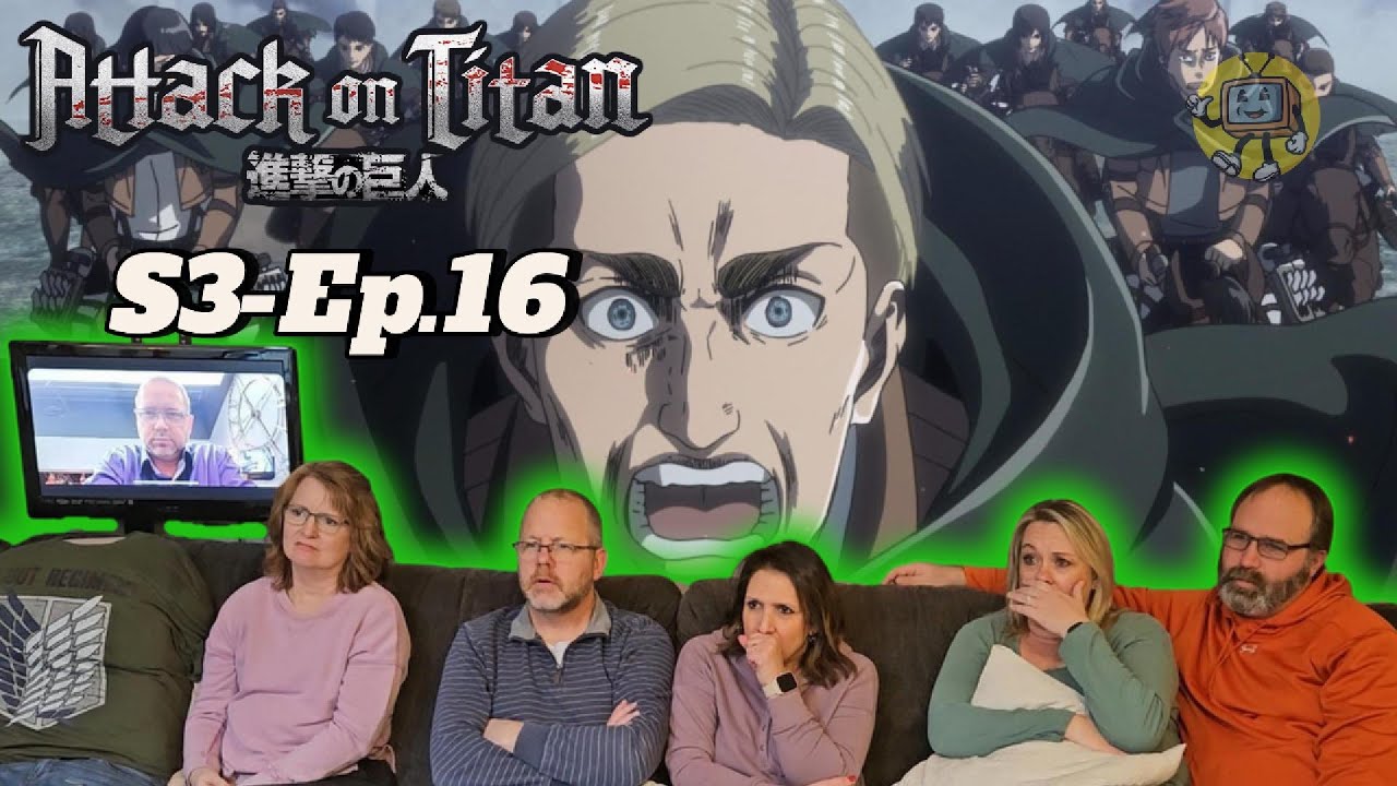 Perfect Game : Parents React (Anime noobs) - Attack on Titan 3x16