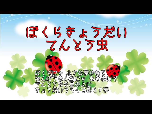 ぼくらきょうだいてんとう虫