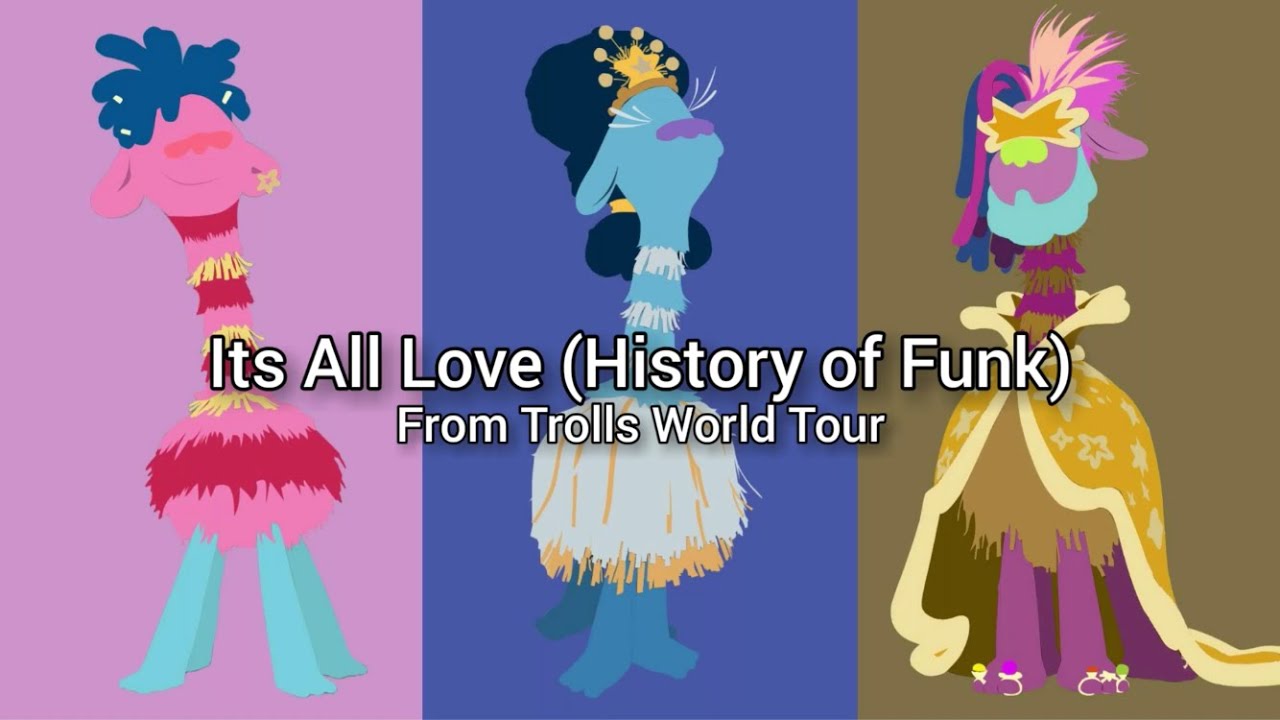 trolls world tour history of funk