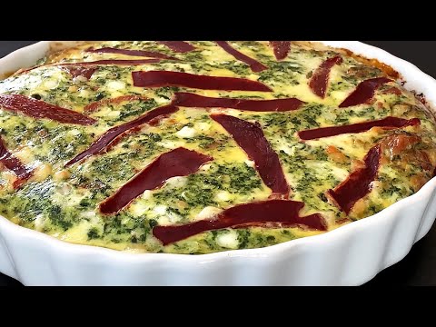 Super Easy Crustless Quiche Recipe