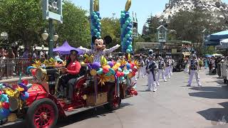 Disneyland 66th Anniversary Cavalcade from Small World Full Show, July 17th, 2021 HD POV @RightEarVideos5591
