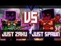 Pixel gun  justzaku vs justspawn versus battle