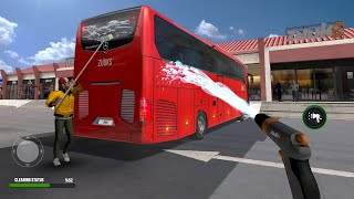 วิธีล้างรถบัส 2023 (Bus Washing) เกม Bus Simulator : Ultimate เล่นกับเพื่อนได้ screenshot 4