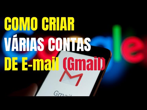 GOOGLE: Como Criar várias contas de e-mail (Gmail)
