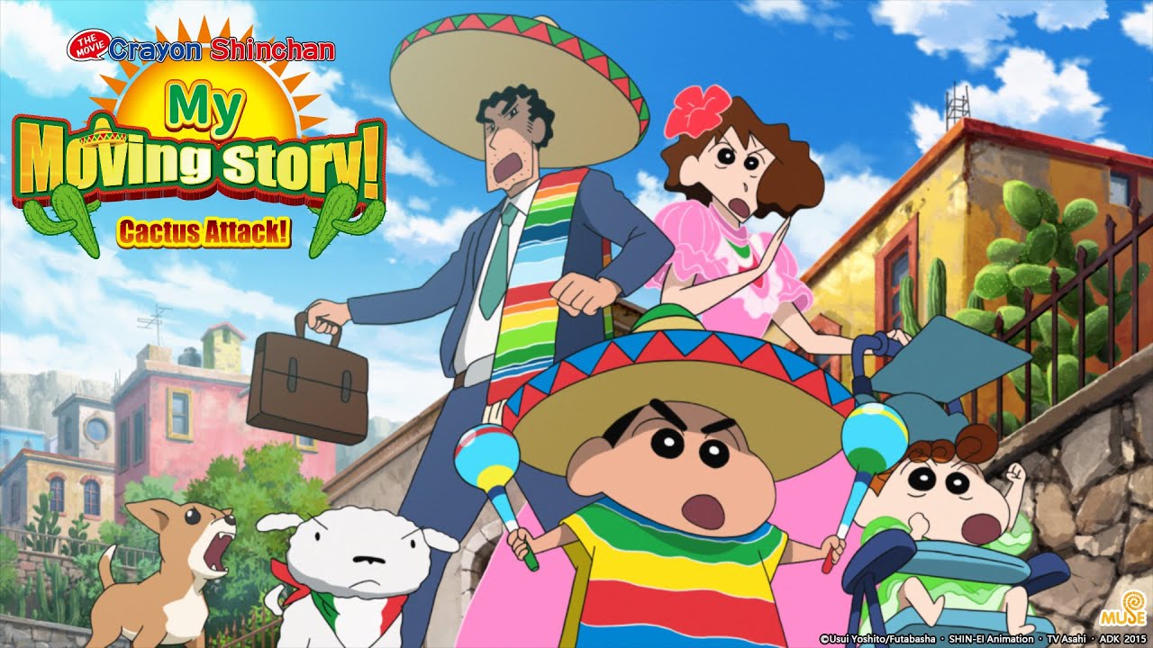 [📺Movie] Crayon Shinchan the Movie: My Moving Story Cactus Attack [Takarir Indonesia]