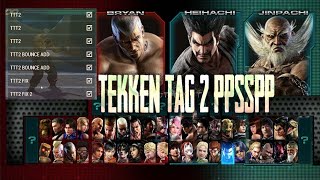 Tekken Tag 2 PPSSPP  | Bound Enable TEST + New Texture Mod Update | Code Enable