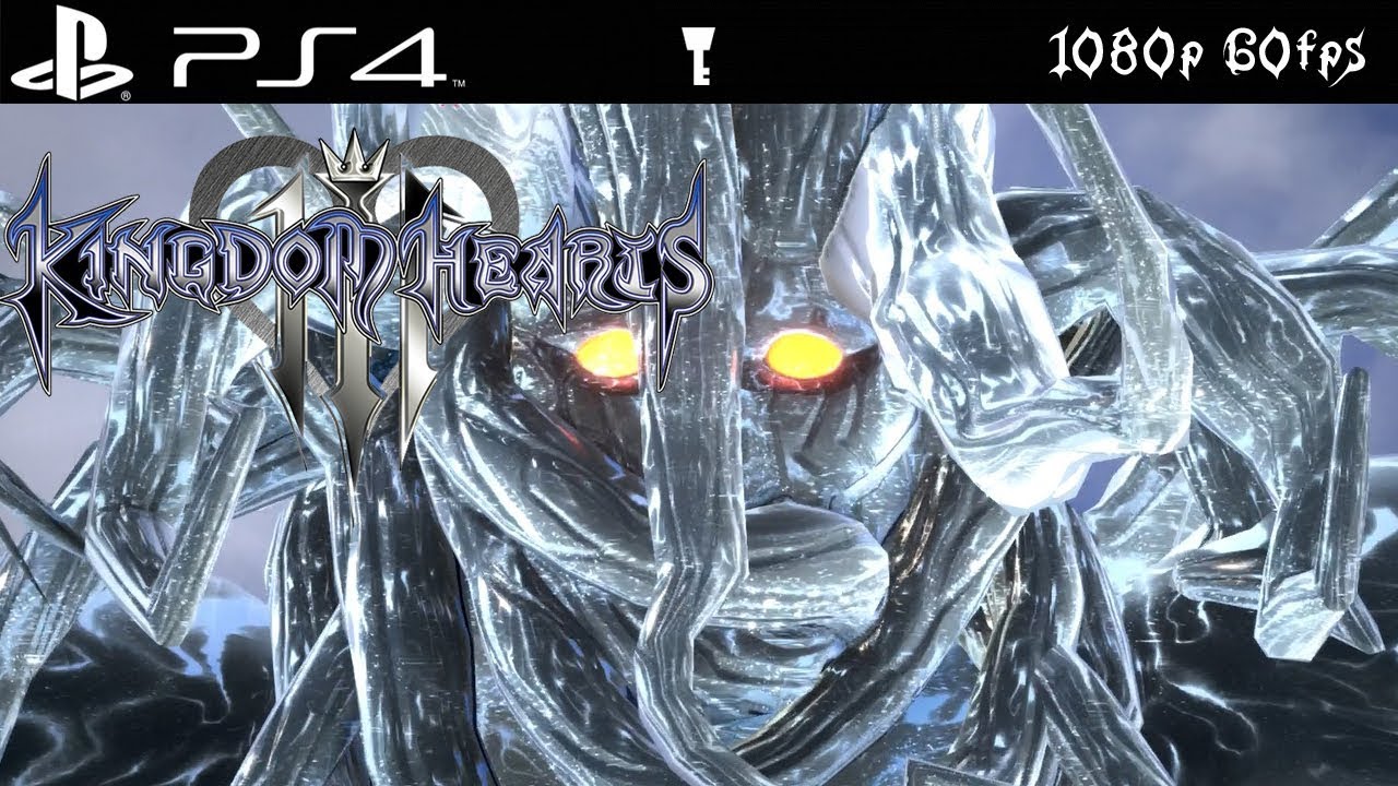 Kingdom Hearts 3 Darkside Boss Fight - Proud Mode (1080p 60fps)