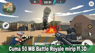 Cuma 50 MB grand battle island Game mirip ff seru banget screenshot 2