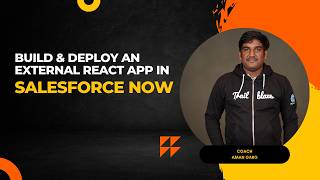 Build & Deploy an External React App in Salesforce Using AI | Agentforce Vibes Complete Guide