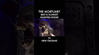 Scariest Haunted House in New Orleans | The Mortuary #halloween #neworleans #nola #shorts #haunted