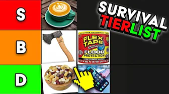 The Ultimate Survival Item Tier List