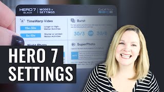 Gopro Hero 7 Settings