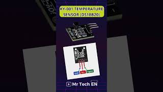 What is it KY-001 TEMPERATURE SENSOR (DS18B20) #arduino #esp32 #esp8266 #sensor