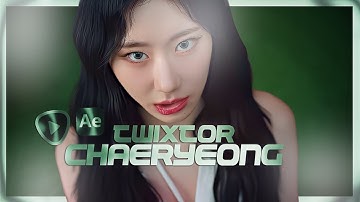 TWIXTOR CLIPS 4K ITZY CHAERYEONG "Mine"  M/V