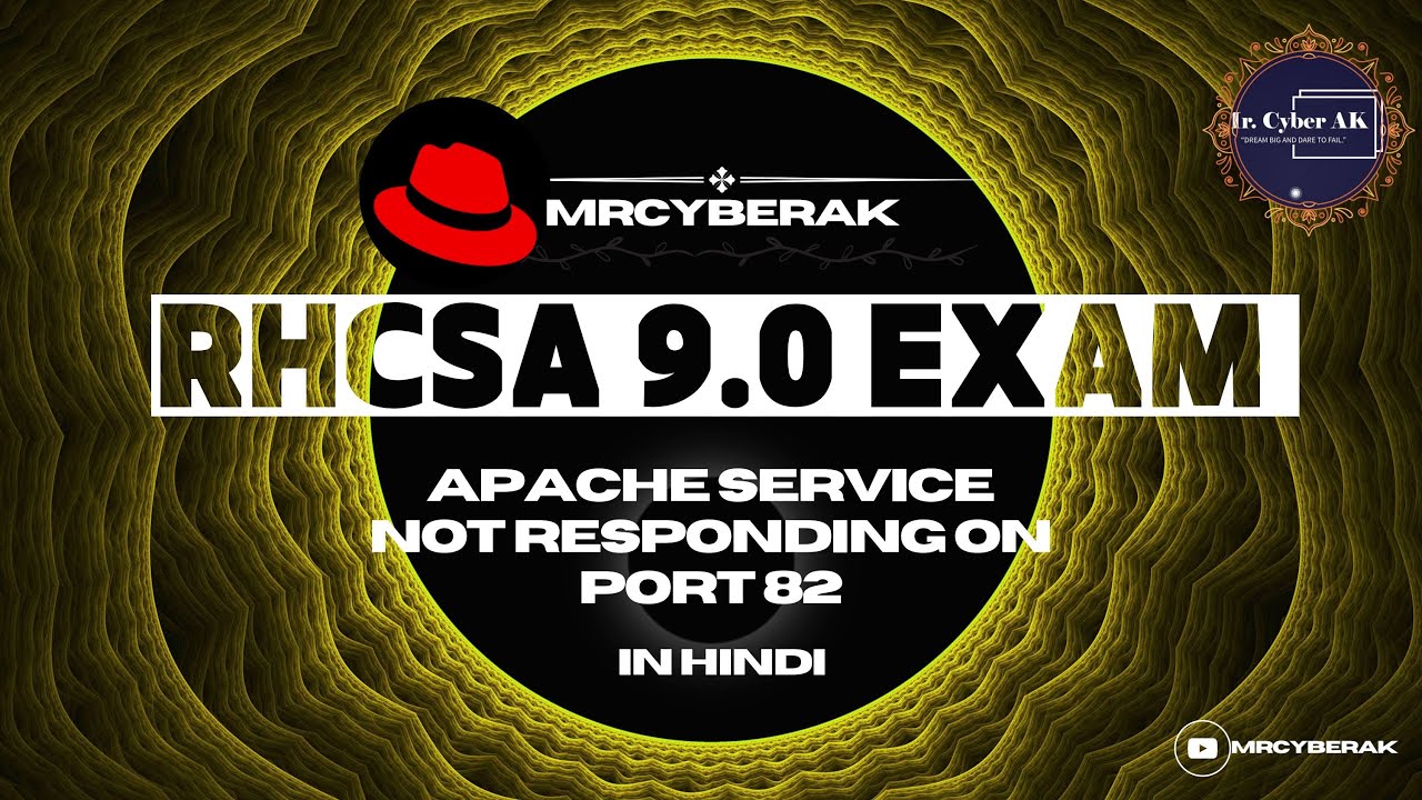 RHCSA Exam Questions || Apache Service Not Responding on Port 82 ...