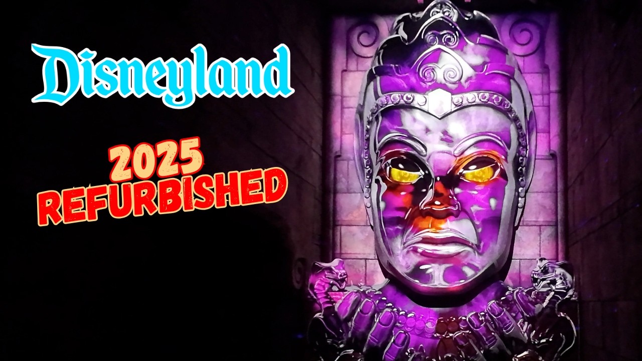 Indiana Jones Adventure 2025 Refurbished Full Ride | Disneyland 4K POV | Temple of the Forbidden Eye