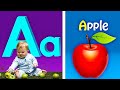 Toddlers' Favorite ABC Phonic Song, Learn with A for Apple